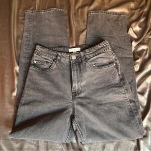 h and M gray jeans size 4